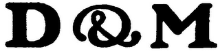 D&M logo