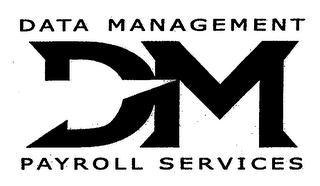 DM DATA MANAGEMENT PAYROLL SERVICES logo