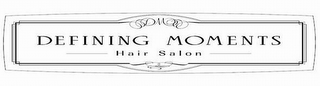DM DEFINING MOMENTS HAIR SALON logo