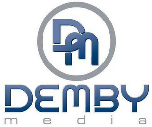 DM DEMBY MEDIA logo