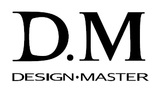 D.M DESIGN·MASTER logo