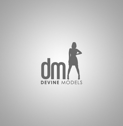 DM DEVINE MODELS logo