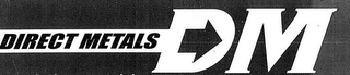 DM DIRECT METALS logo