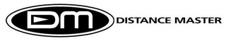 DM DISTANCE MASTER logo