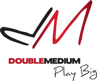 DM DOUBLEMEDIUM PLAY BIG logo
