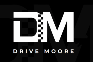 DM DRIVE MOORE logo