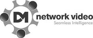 DM NETWORK VIDEO SEAMLESS INTELLIGENCE logo