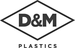 D&M PLASTICS logo