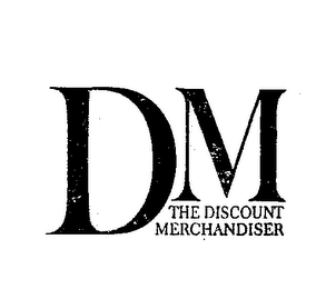 DM THE DISCOUNT MERCHANDISER logo