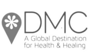 DMC A GLOBAL DESTINATION FOR HEALTH & HEALING logo