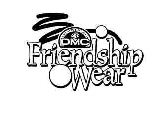 DMC CREATIVE WORLD FRIENDSHIP WEAR logo