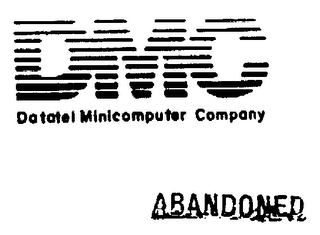 DMC DATATEL MINICOMPUTER COMPANY logo