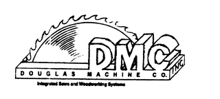 DMC DOUGLAS MACHINE CO. INC INTEGRATED SAWS AND WOODWORKING SYSTEMS logo