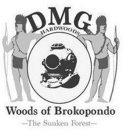 DMG HARDWOODS WOODS OF BROKOPONDO THE SUNKEN FOREST logo