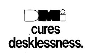 DMI CURES DESKLESSNESS logo