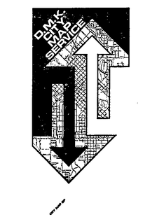 D.M.K. CITY MAP SERVICE logo