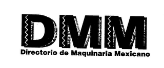 DMM DIRECTORIO DE MAQUINARIA MEXICANO logo