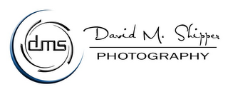 DMS DAVID M. SHIPPER PHOTOGRAPHY logo