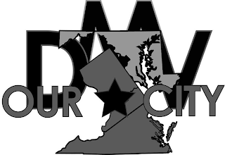DMV OUR CITY logo