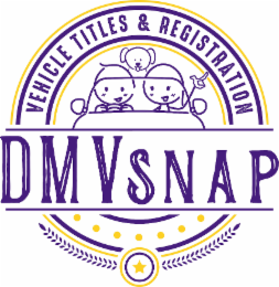 DMVSNAP, VEHICLE TITLES & REGISTRATION logo