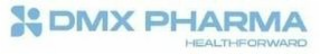 DMX PHARMA HEALTHFORWARD logo