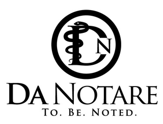 DN DA NOTARE TO. BE. NOTED. logo