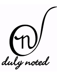 DN DULY NOTED logo