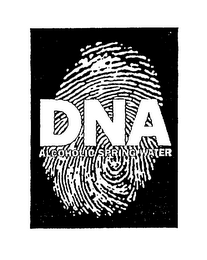 DNA ALCOHOLIC SPRING WATER logo