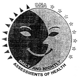 DNA DAILY AND NIGHTLY ASSESSMENTS OF HEALTH logo