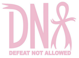 DNA DEFEAT NOT ALLOWED logo