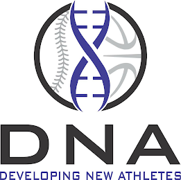 DNA DEVELOPING NEW ATHLETES logo