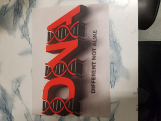 DNA DIFFERENT NOT ALIKE logo