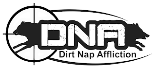 DNA DIRT NAP AFFLICTION logo