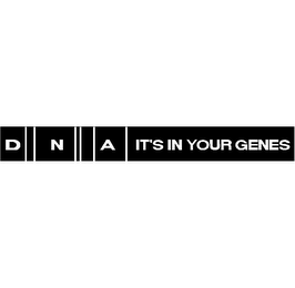 DNA IT'S IN YOUR GENES logo
