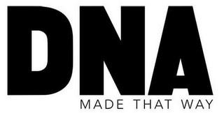 DNA MADE THAT WAY logo
