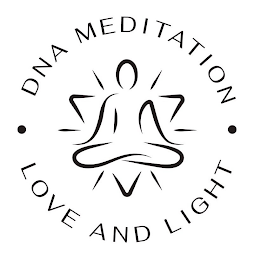 • DNA MEDITATION • LOVE AND LIGHT logo