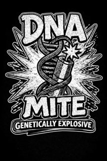 DNA MITE GENETICALLY EXPLOSIVE logo