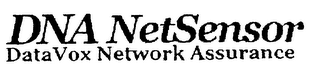 DNA NETSENSOR DATAVOX NETWORK ASSURANCE logo
