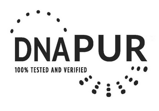 DNA PUR 100% TESTED AND VERIFIED logo