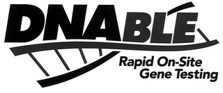 DNABLE RAPID ON-SITE GENE TESTING logo
