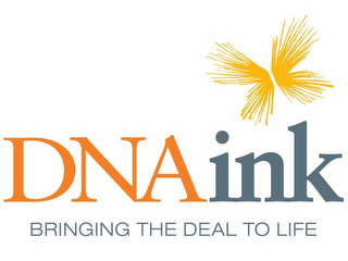 DNAINK BRINGING THE DEAL TO LIFE logo