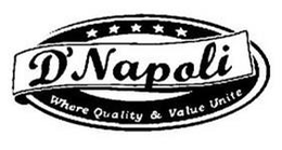 D'NAPOLI WHERE QUALITY & VALUE UNITE logo