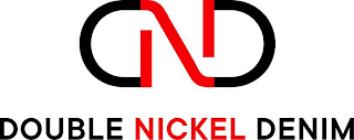 DND DOUBLE NICKEL DENIM logo