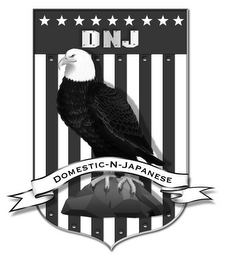 DNJ DOMESTIC-N-JAPANESE logo