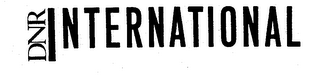 DNR INTERNATIONAL logo