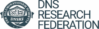 DNS RESEARCH FOUNDATION DNSRF PER ILLUMINATIONEM SCIENTIA logo