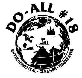 DO-ALL # 18 ENVIRONMENTAL-CLEANER-DEGREASER logo