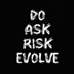 DO ASK RISK EVOLVE logo