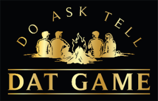 DO ASK TELL DAT GAME logo