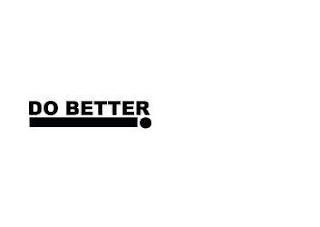 DO BETTER logo